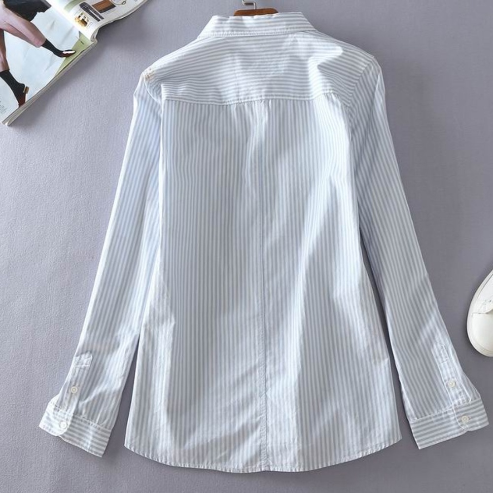 Nwt | Cache Cache Stripped Button Down Shirt - image 6